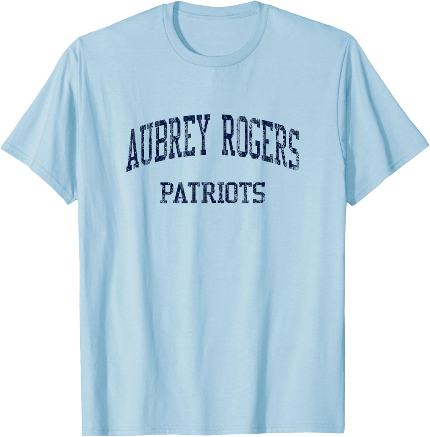 Aubrey Rogers High School HS Naples FL Vintage Sports T-Shirt - T-Shirt | Light Blue