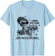Funny Vintage Housewife I Baked You Some Shut The Fucupcakes T-Shirt - T-Shirt | Light Blue