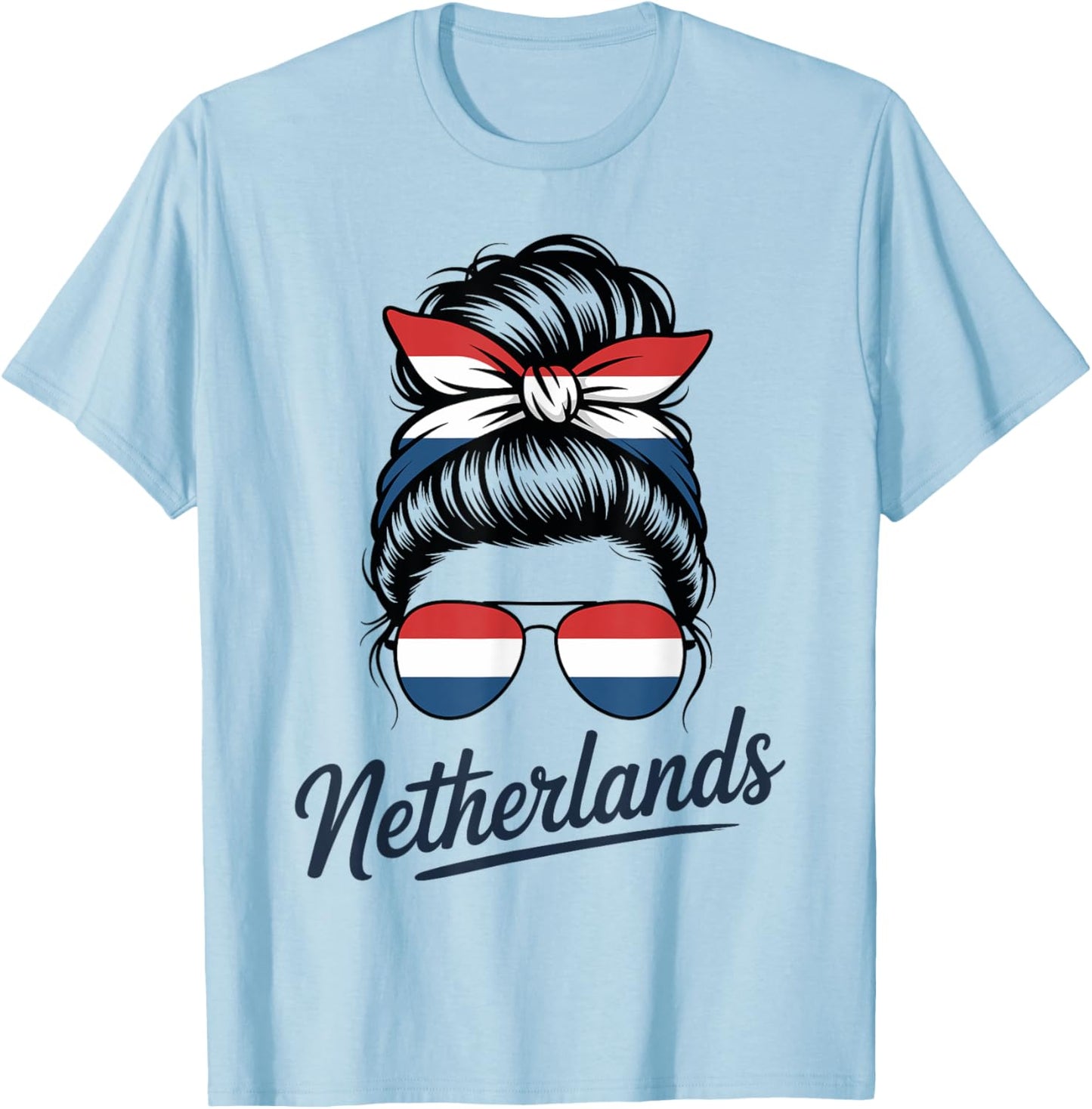 Dutch Girl – Geschenk für Mädchen, Holland-Flagge, Humor T-Shirt - T-Shirt | Light Blue