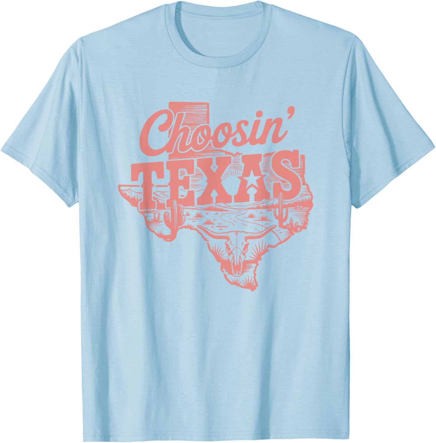 Choosin Texas T-Shirt - T-Shirt | Light Blue