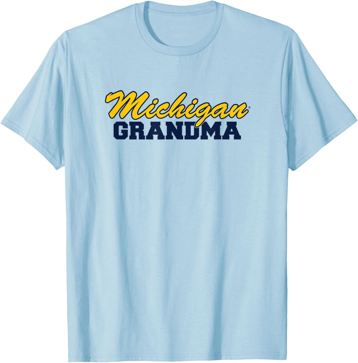 University of Michigan Wolverines Grandma T-Shirt - T-Shirt | Light Blue