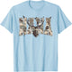 Old School Camo Nana Hunting, Camouflage Deer Mother's Day T-Shirt - T-Shirt | Light Blue