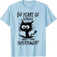 I Survived 50 Years Of Of Service T-Shirt - T-Shirt | Light Blue