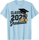 Class of 2025 Graduate 2025 Graduation Senior 2025 T-Shirt - T-Shirt | Light Blue