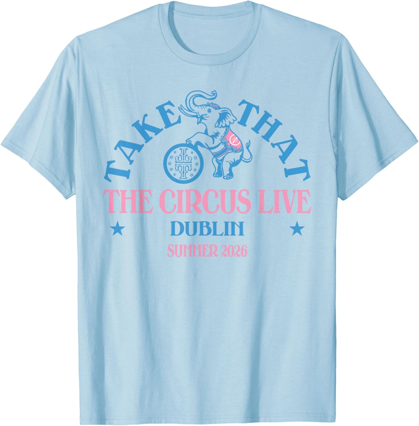 Take that The Circus Live Dublin T-Shirt - T-Shirt | Light Blue