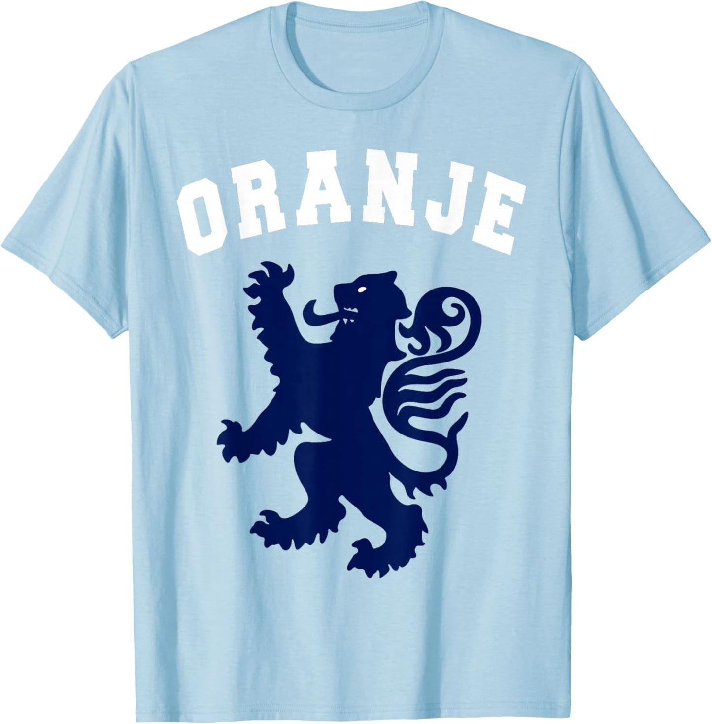 Nederland Netherlands Oranje Europe Sport Women Men Children T-Shirt - T-Shirt | Light Blue