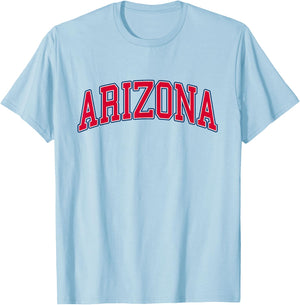 Arizona - Throwback Design - Classic T-Shirt - T-Shirt | Light Blue