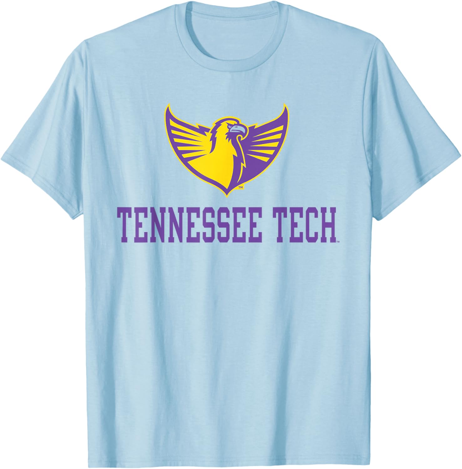 Tennessee Tech Golden Eagles Sportsmanship White T-Shirt - T-Shirt | Light Blue
