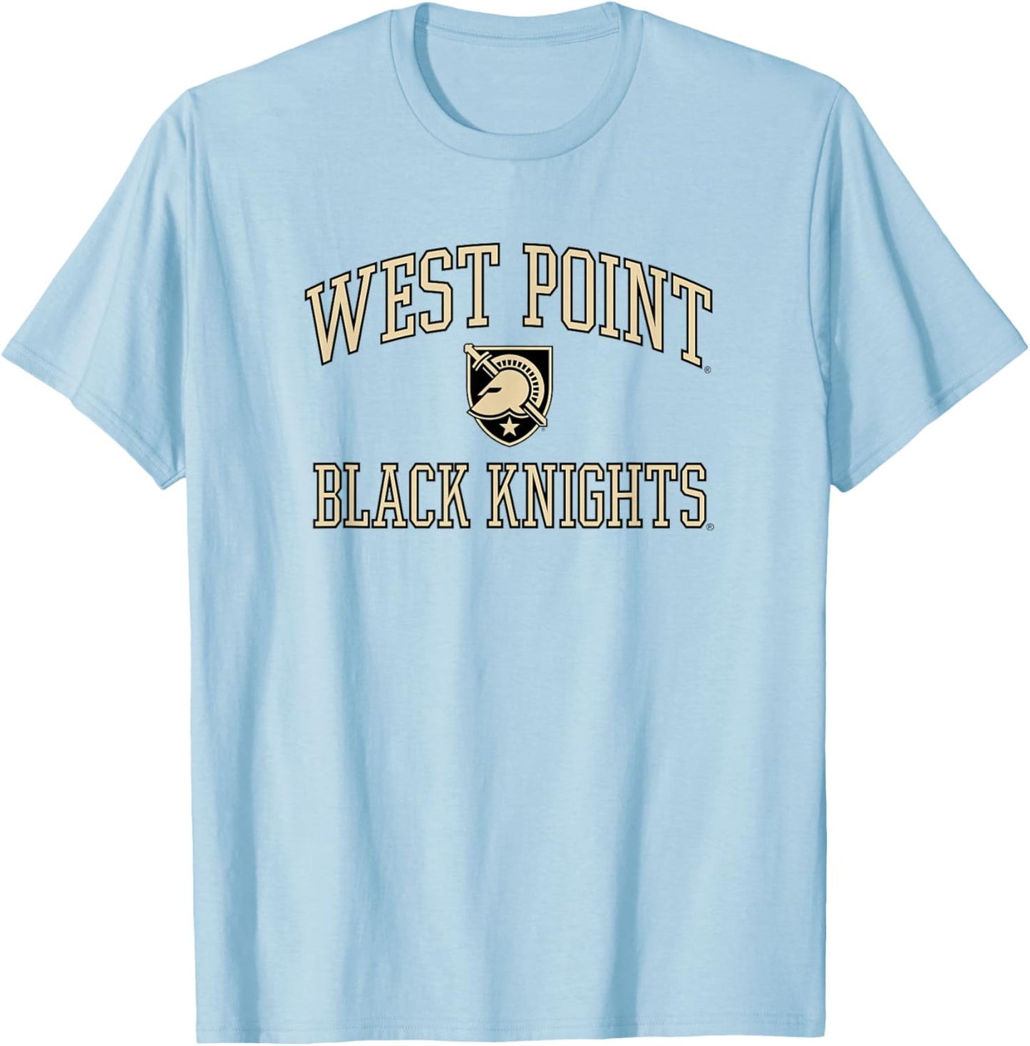 Army Black Knights West Point Icon Logo Officially Licensed T-Shirt - T-Shirt | Light Blue