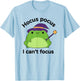 Humour ADHD Hyperactivity Disorder Hocus Pocus I Cant Focus T-Shirt - T-Shirt | Light Blue