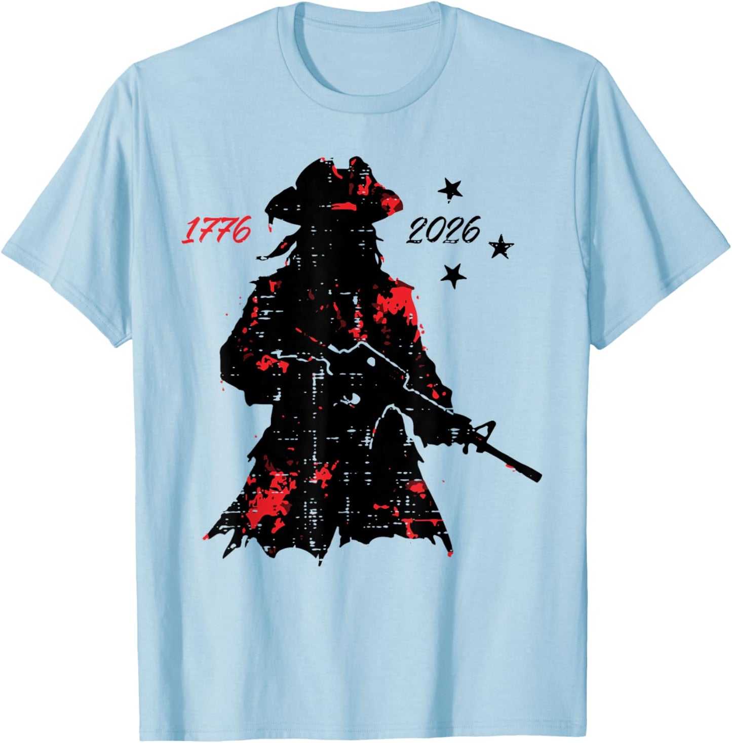 250 Years 1776 2026 250th Anniversary 4th of July Men T-Shirt - T-Shirt | Light Blue