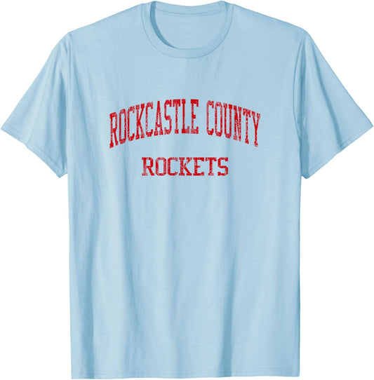 Rockcastle County High School HS Mount Vernon KY Vintage SPO T-Shirt - T-Shirt | Light Blue
