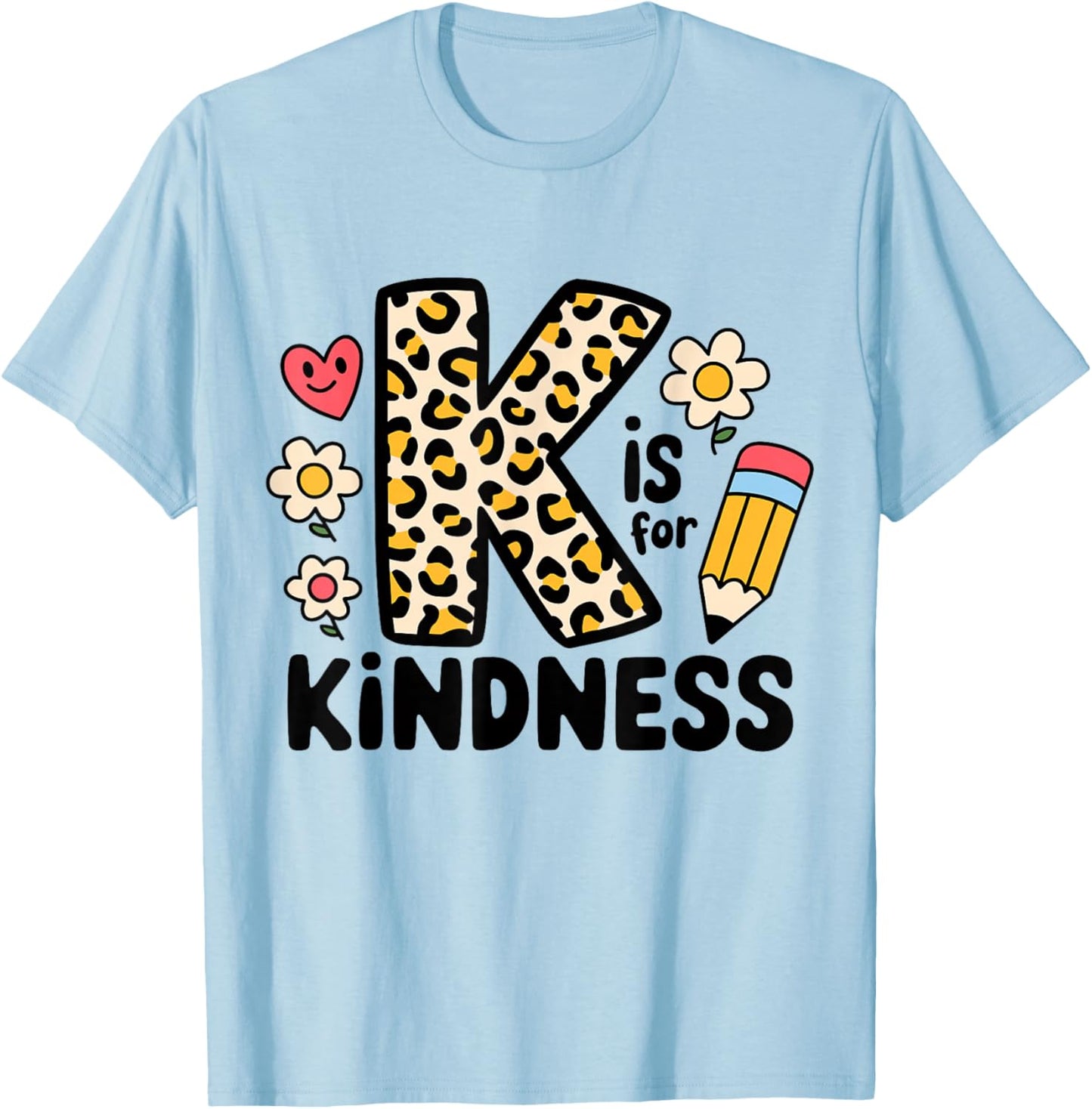 Unity Day Design Kindness Orange Teacher Kids Be Kind T-Shirt - T-Shirt | Light Blue