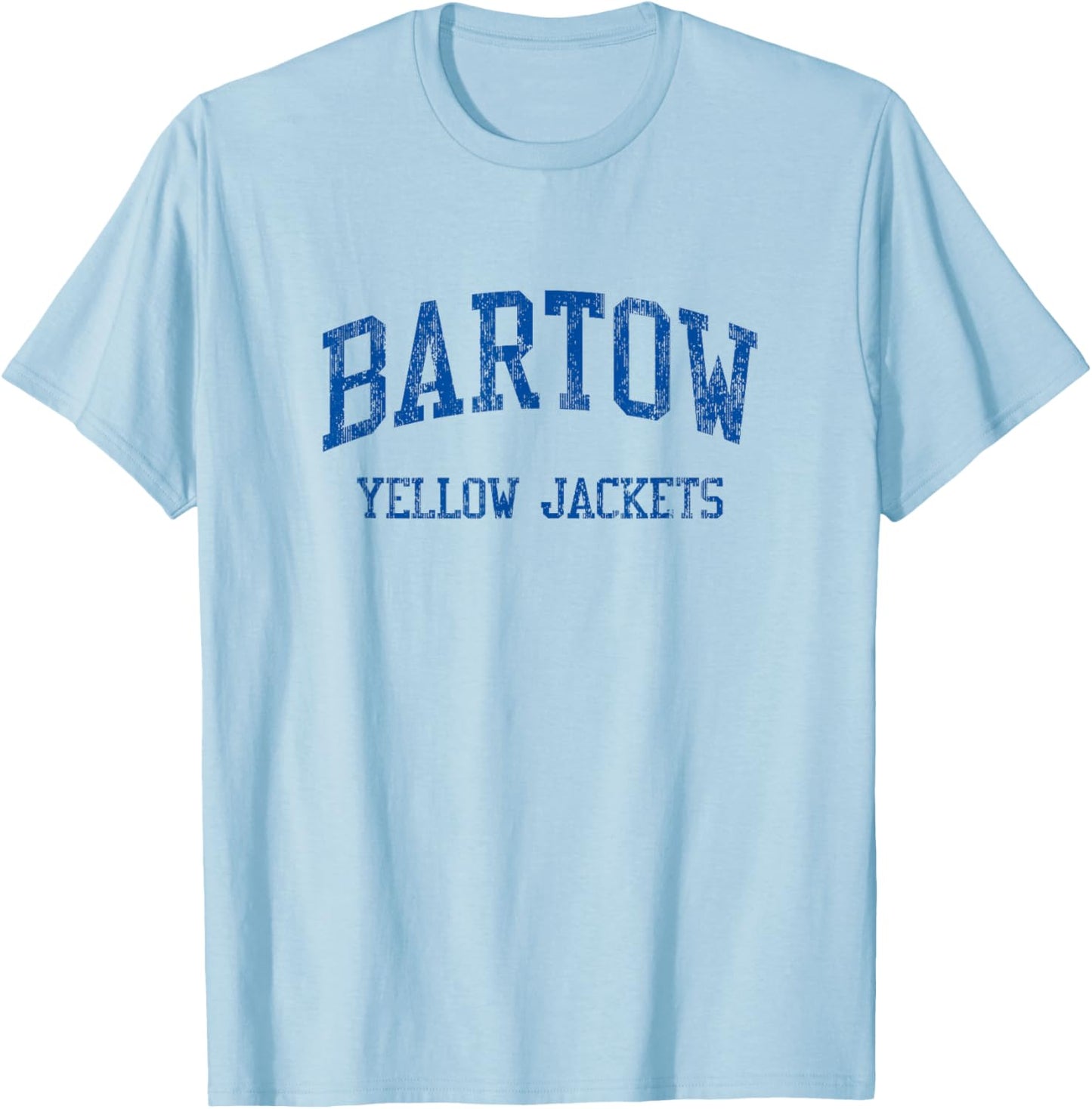 Bartow High School HS Bartow FL Vintage Sports T-Shirt - T-Shirt | Light Blue