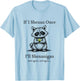 If I Shenan Once I'll Shenanigan Cute Racoon St Patricks Day T-Shirt - T-Shirt | Light Blue