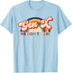 Gen X We Don't Care Rainbow Funny Generation X T-Shirt - T-Shirt | Light Blue
