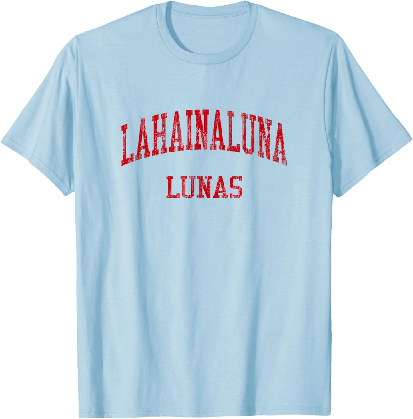 Lahainaluna High School HS Lahaina HI Vintage Sports T-Shirt - T-Shirt | Light Blue