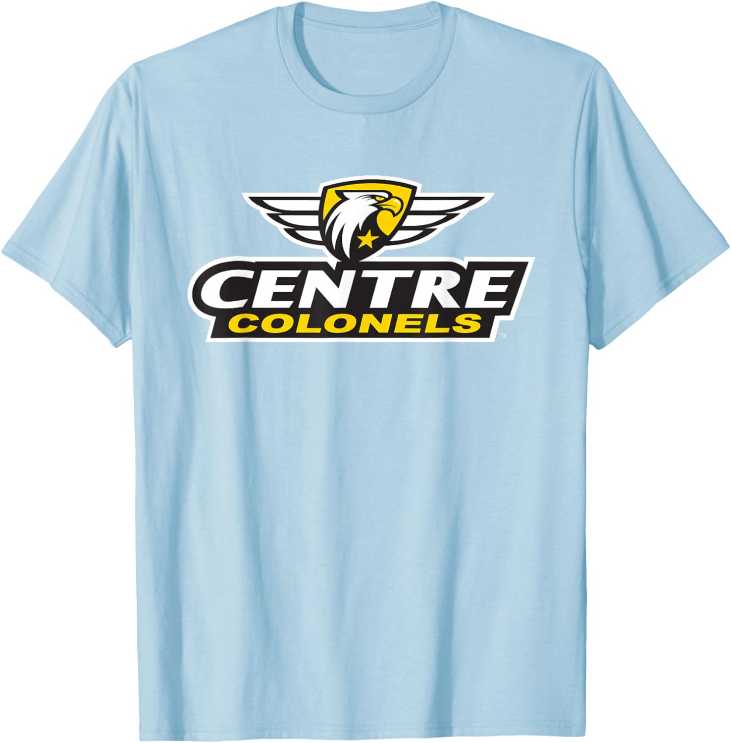 Centre College Colonels Insignia Logo T-Shirt - T-Shirt | Light Blue