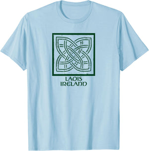 County Laois Ireland T-Shirt - T-Shirt | Light Blue