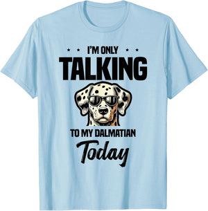 Dalmatian Dog Halloween Costume Funny Love Design T-Shirt - T-Shirt | Light Blue