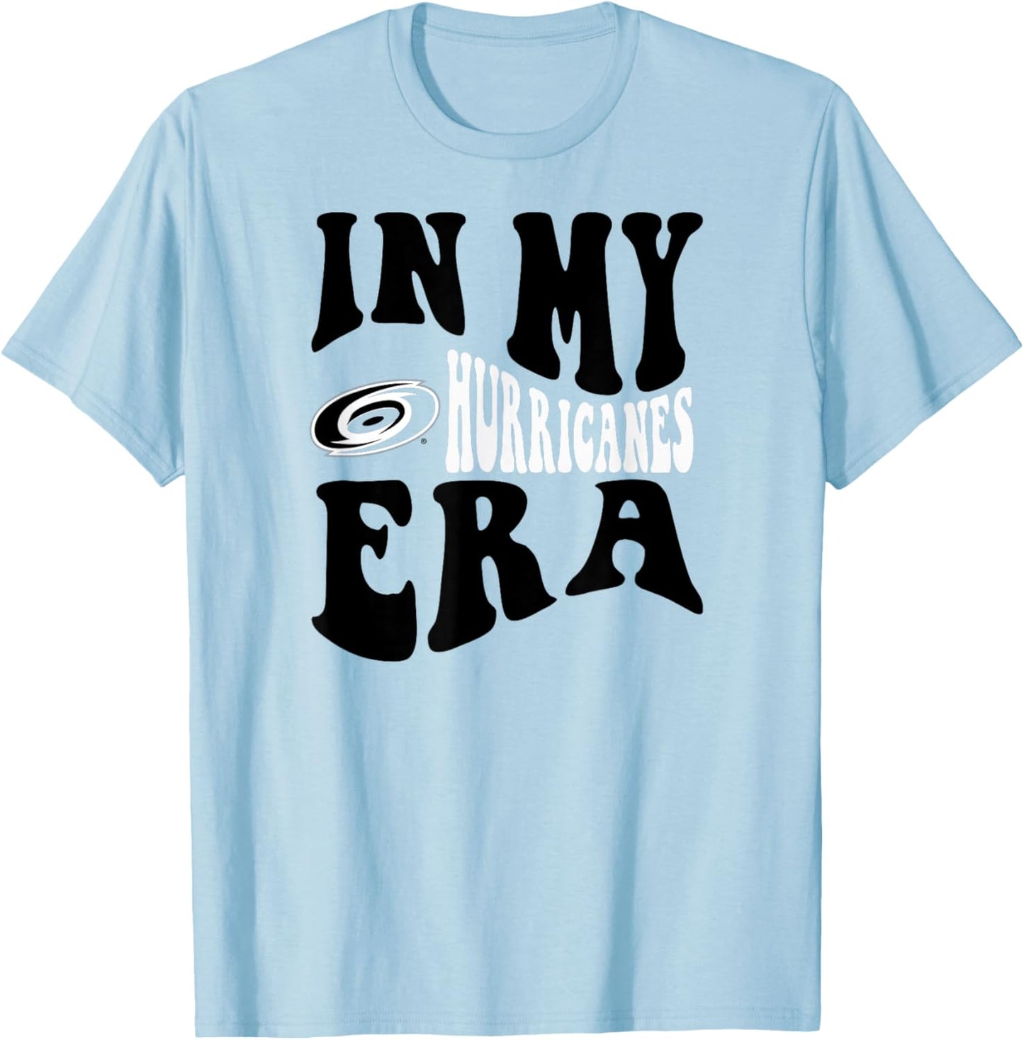 Carolina Hurricanes Era Red Officially Licensed T-Shirt - T-Shirt | Light Blue