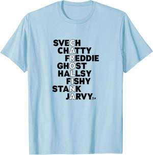 Carolina Hockey Names 2026 - NHLPA T-Shirt - T-Shirt | Light Blue