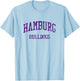 Hamburg High School HS Hamburg NY Vintage Sports T-Shirt - T-Shirt | Light Blue