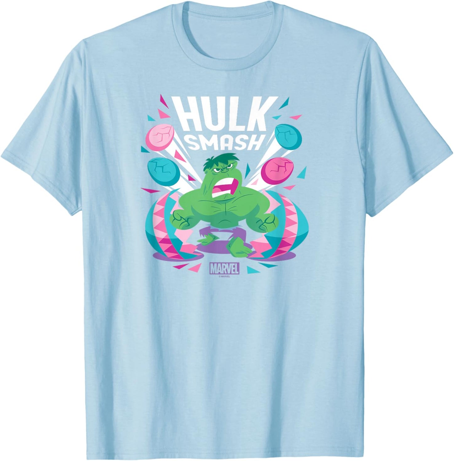 Marvel - Hulk Smash Easter T-Shirt - T-Shirt | Light Blue