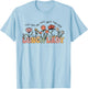Feed Them Love Them Watch Them Grow Funny Lunch Lady T-Shirt - T-Shirt | Light Blue