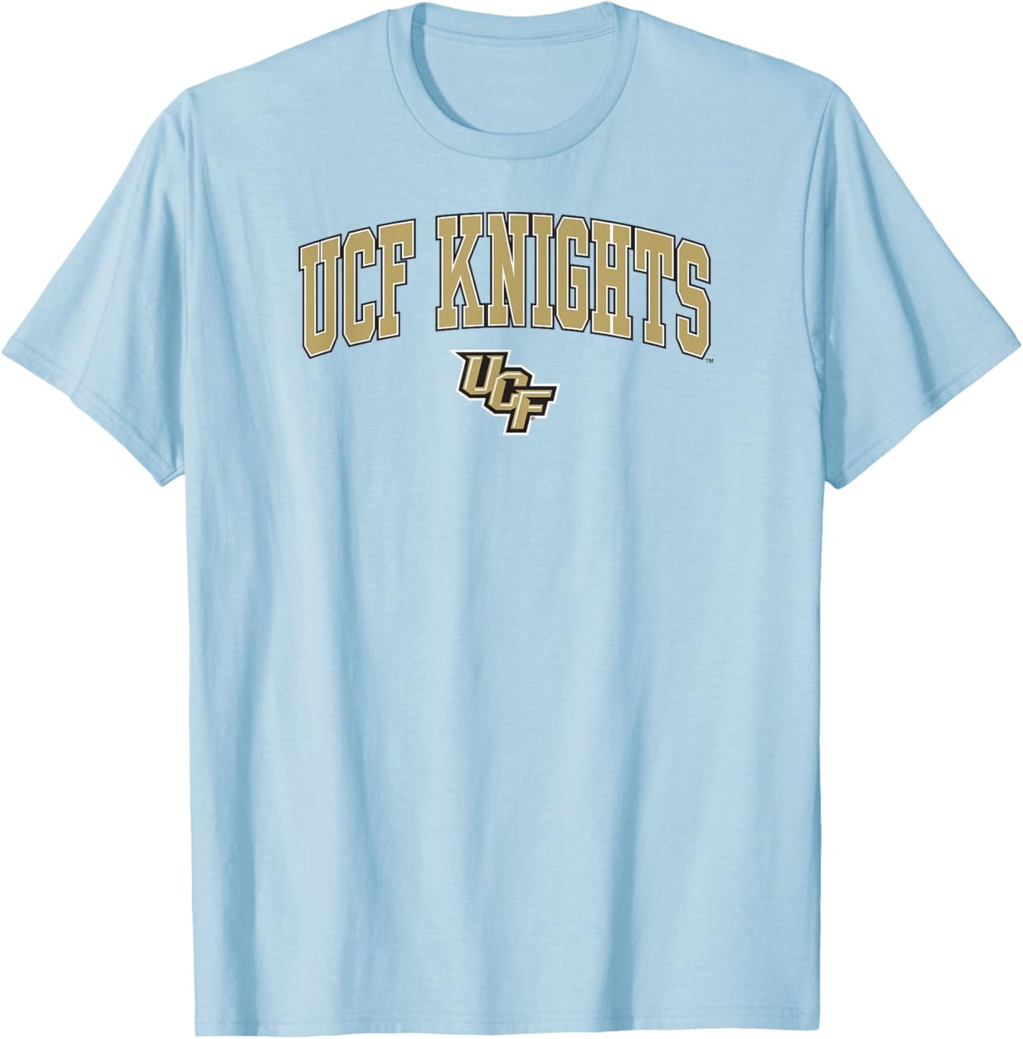 Central Florida Golden Knights Arch Over Gray T-Shirt - T-Shirt | Light Blue