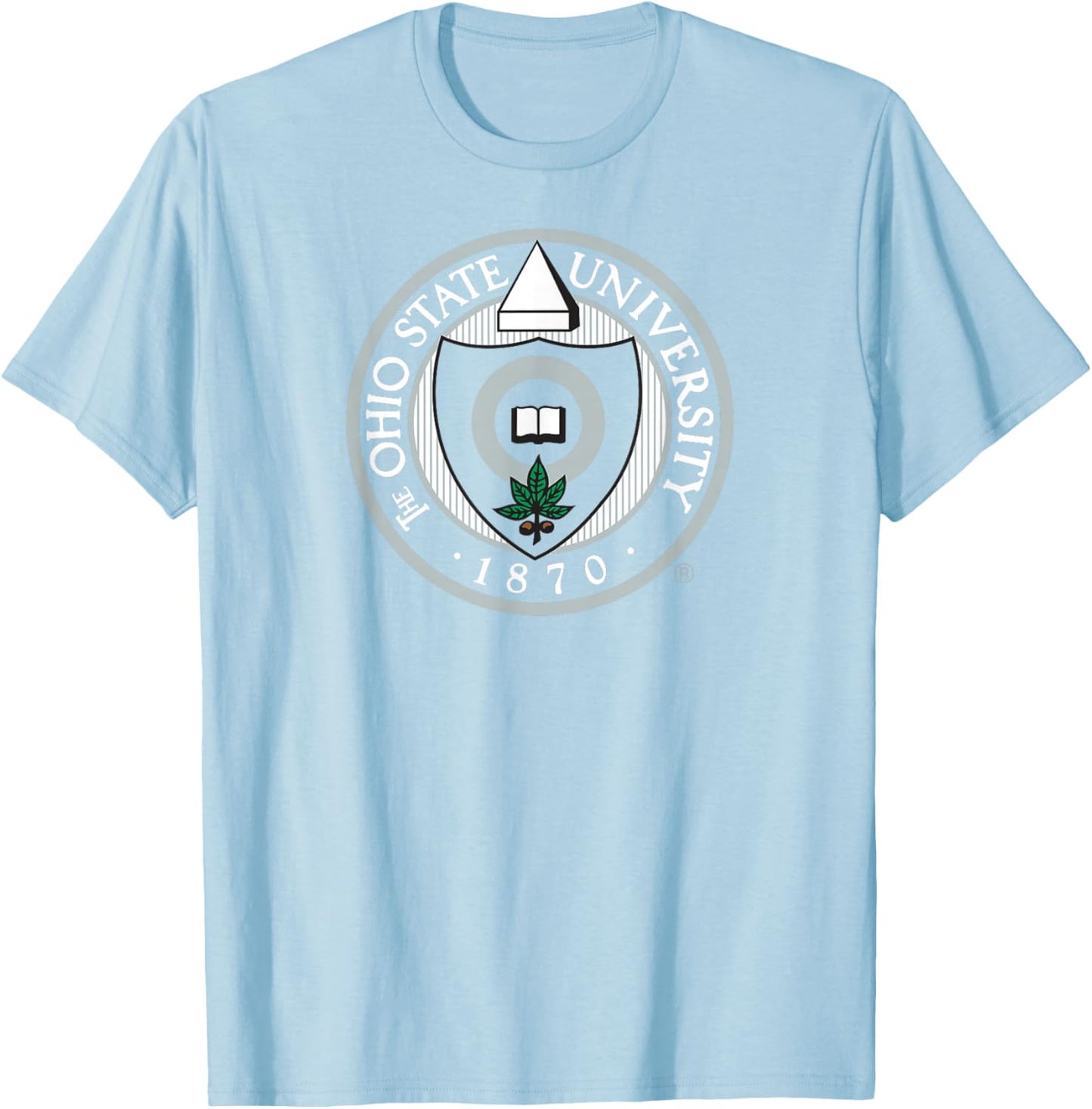 Ohio State Buckeyes Heritage Collection Icon Red T-Shirt - T-Shirt | Light Blue