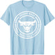 Logo NBA Chicago Bulls Circle T-Shirt - T-Shirt | Light Blue