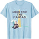 Washington DC Family Trip Funny Panda Zoo DC Trip T-Shirt - T-Shirt | Light Blue
