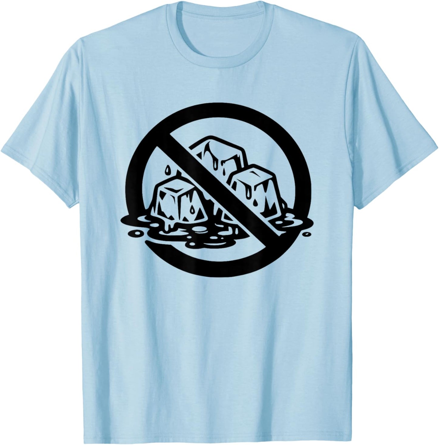 Iceout No Ice T-Shirt - T-Shirt | Light Blue