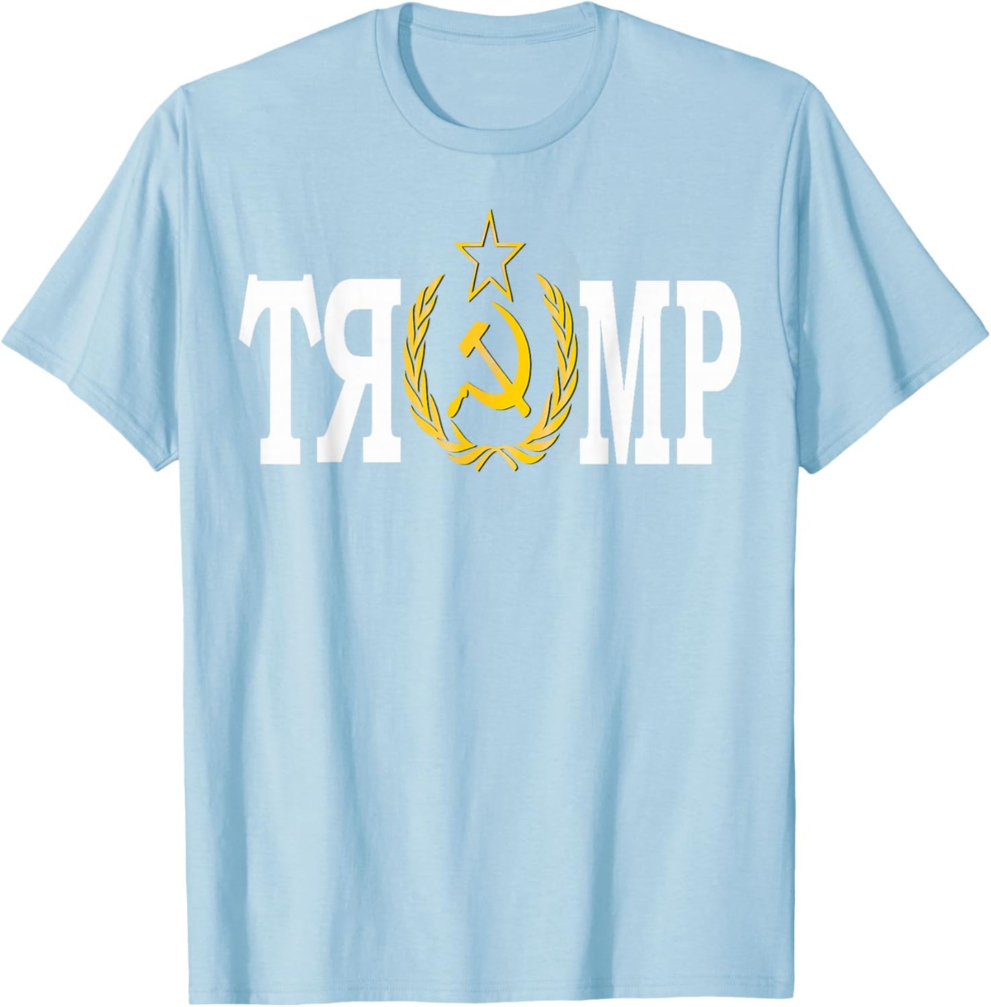 Comrade Trump Russian Fool Impeach Trump Russian Asset T-Shirt - T-Shirt | Light Blue