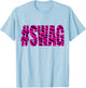 Hashtag Swag Pink T-Shirt - T-Shirt | Light Blue