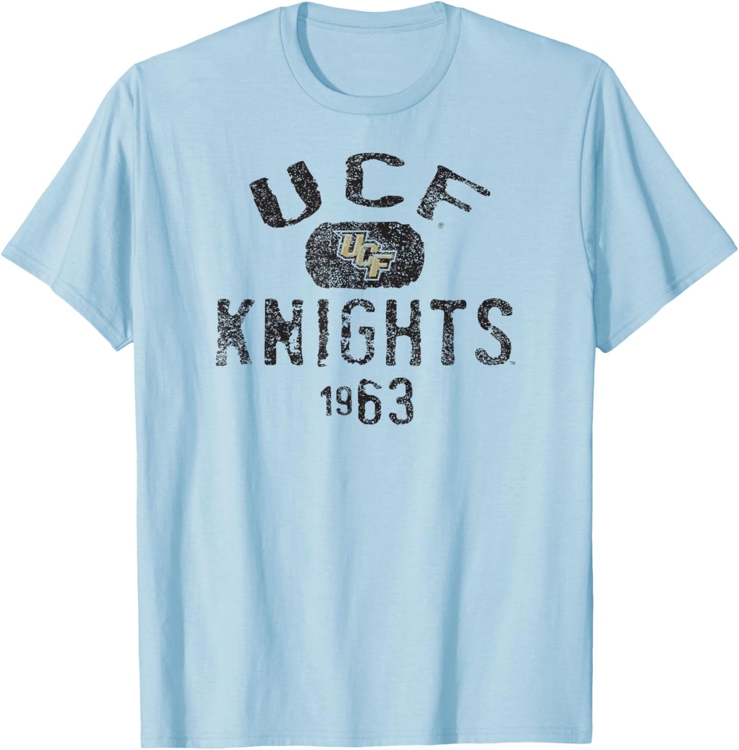 Central Florida Golden Knights 1963 Vintage White T-Shirt - T-Shirt | Light Blue