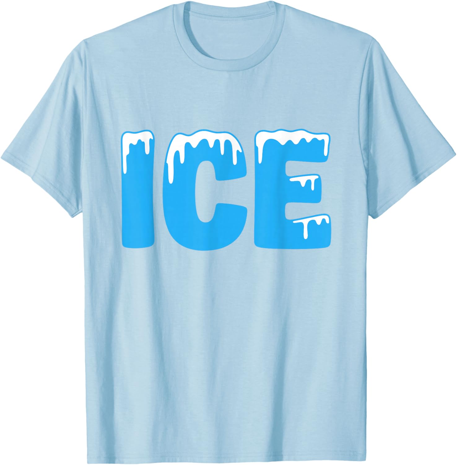 Ice Costume Halloween T-Shirt - T-Shirt | Light Blue