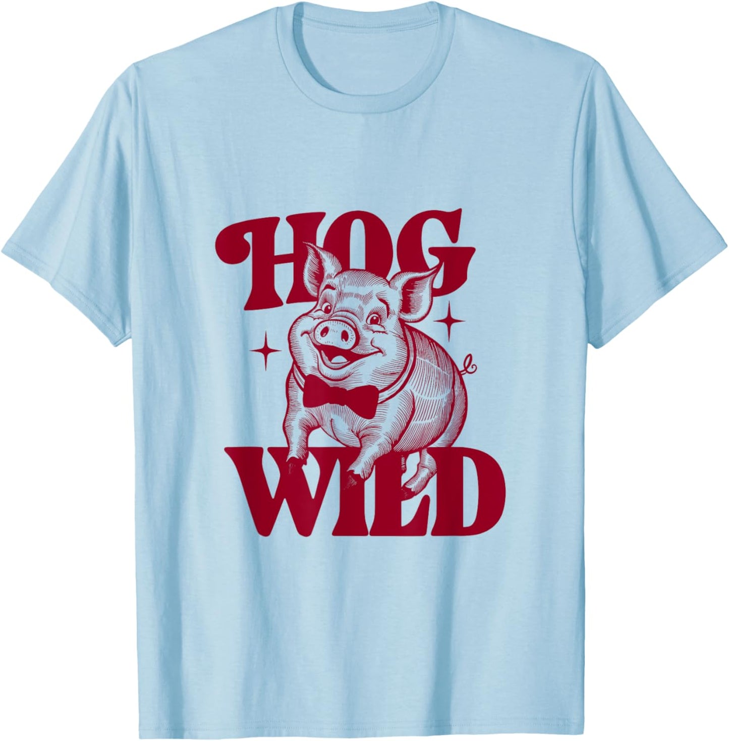 Sarcastic Pig T-Shirt - T-Shirt | Light Blue