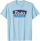 Destin Florida Retro Vintage Souvenir Badge T-Shirt - T-Shirt | Light Blue