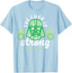 Star Wars St. Patrick's Day The Luck Is Strong Darth Vader T-Shirt - T-Shirt | Light Blue