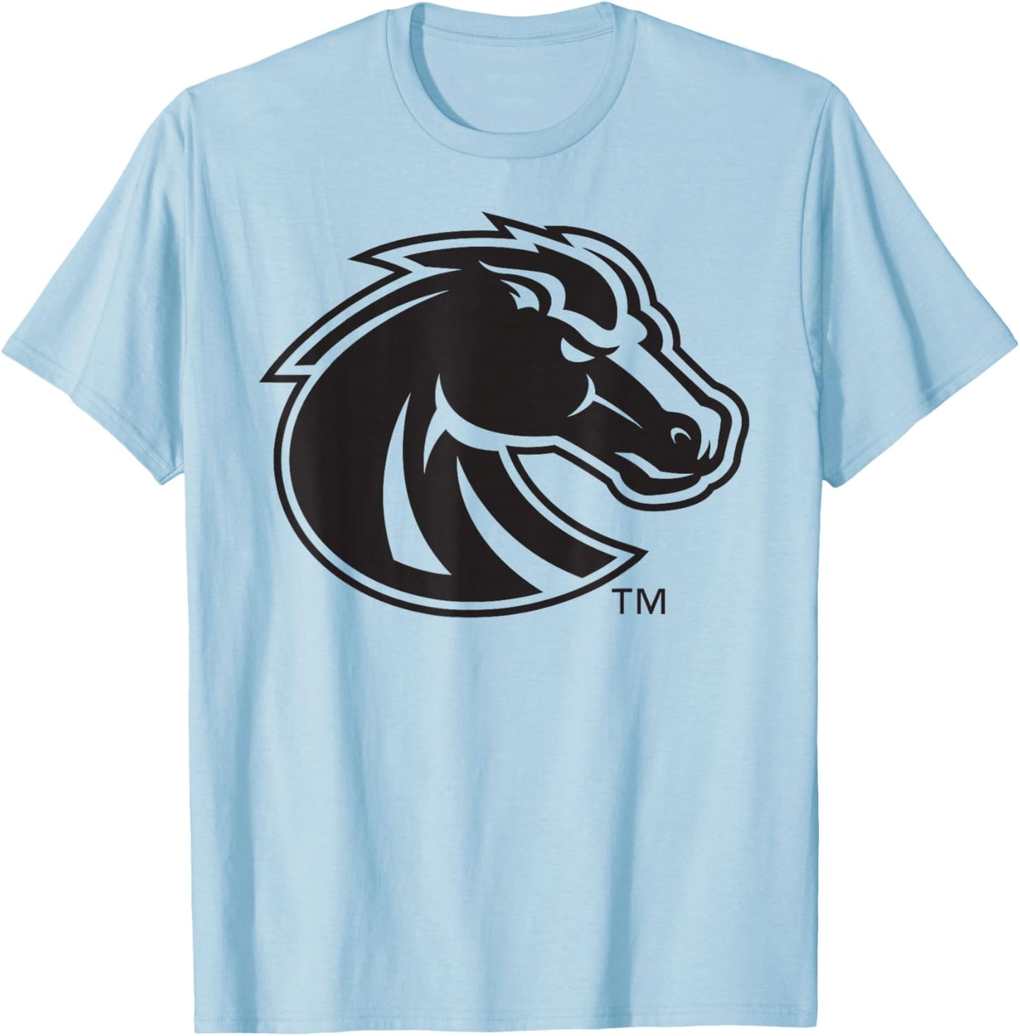 Boise State Broncos Two Tone White Officially Licensed T-Shirt - T-Shirt | Light Blue