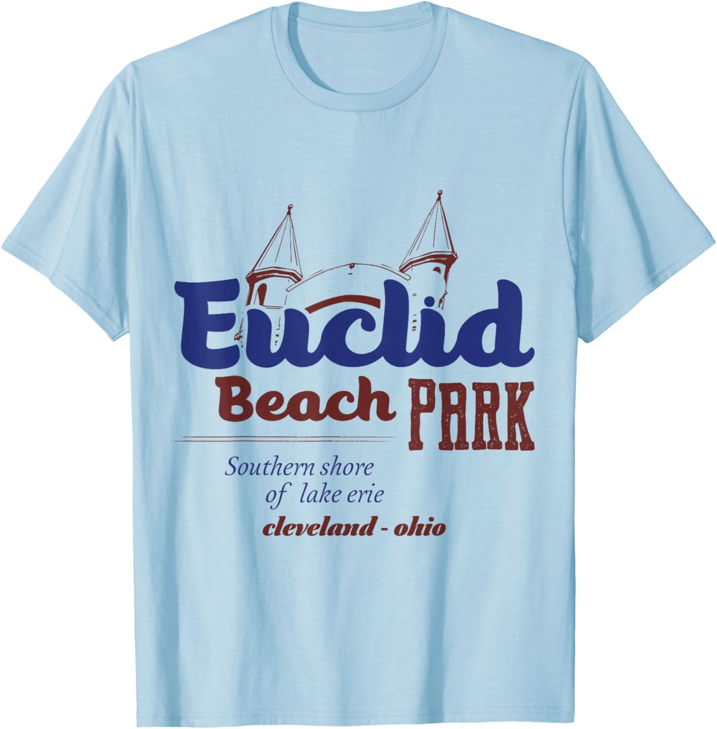Euclid Beach Park 1895 T-Shirt - T-Shirt | Light Blue