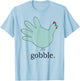 Turkey Gobble Glove Thanksgivin Nurse Medical Thankful Nurse T-Shirt - T-Shirt | Light Blue
