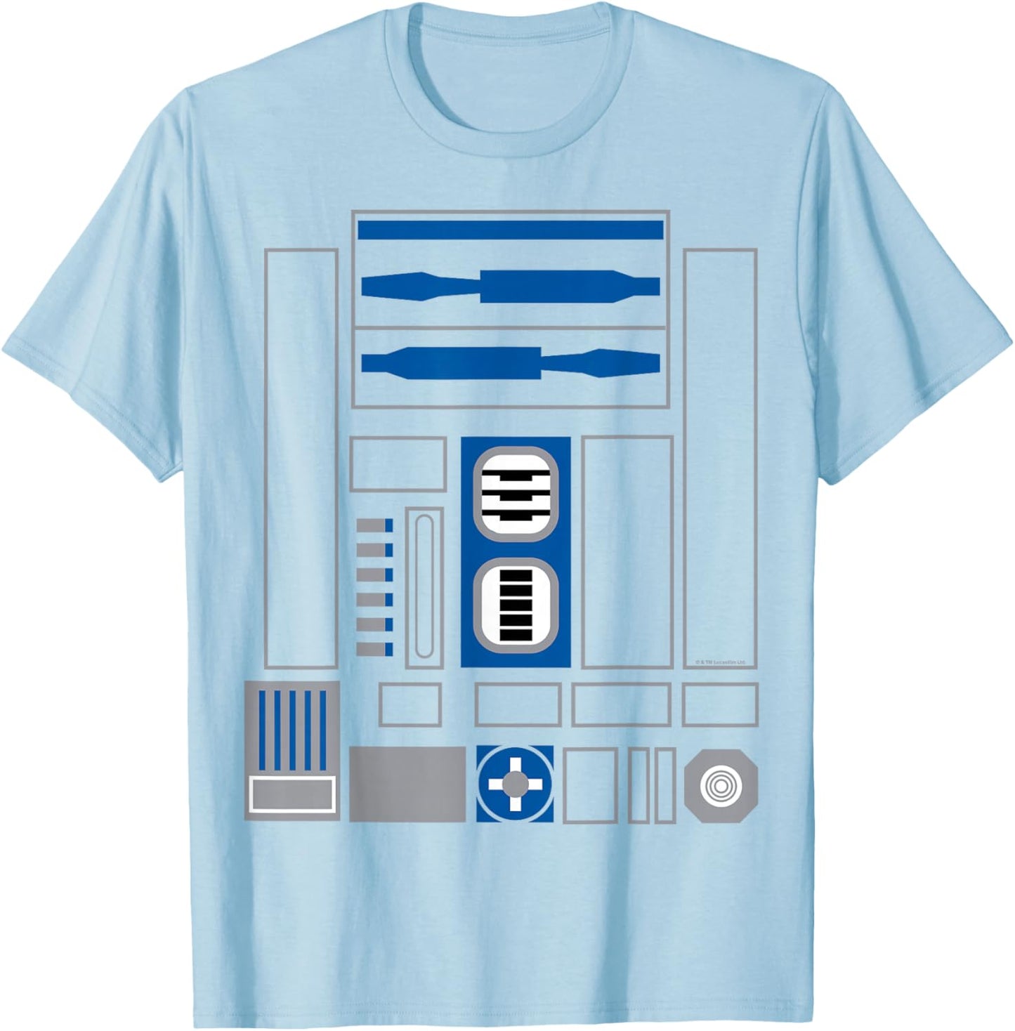 R2D2 Costume T-Shirt - T-Shirt | Light Blue