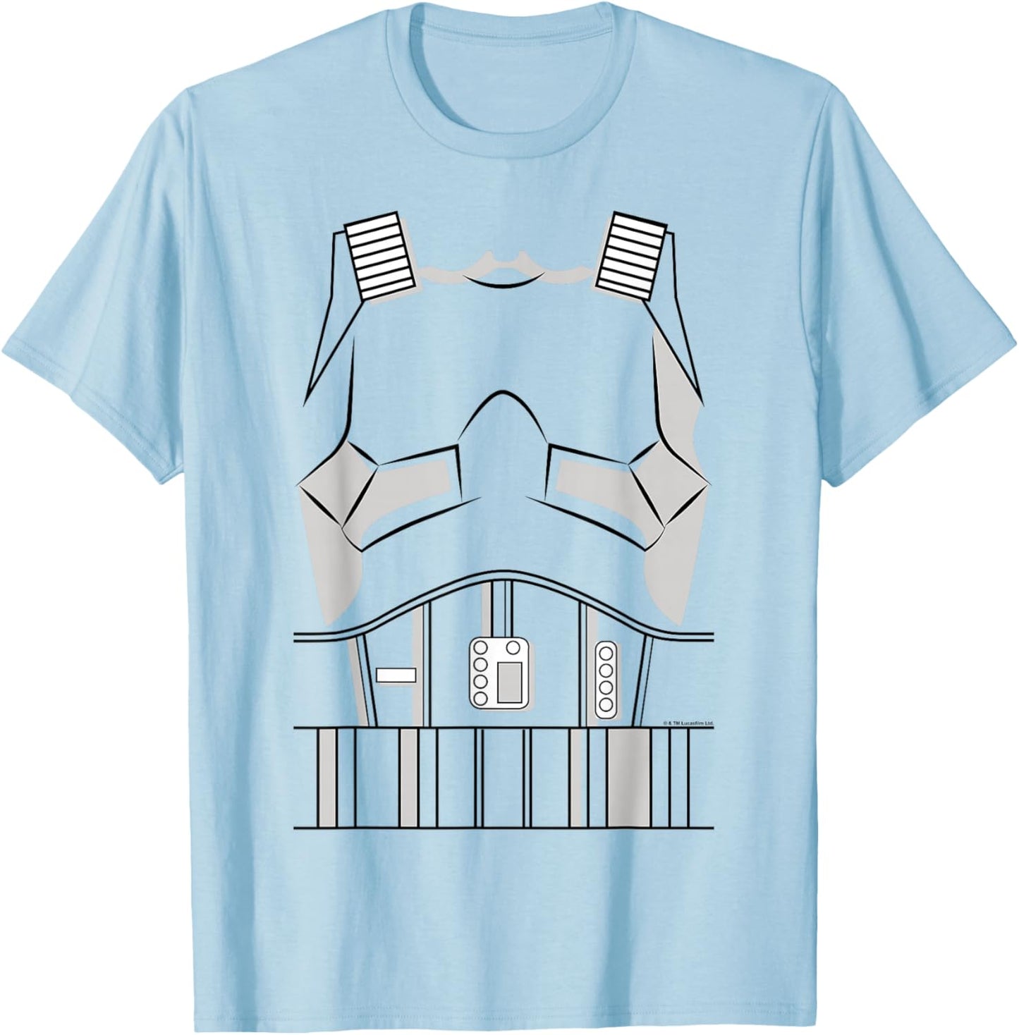 Stormtrooper Costume T-Shirt - T-Shirt | Light Blue