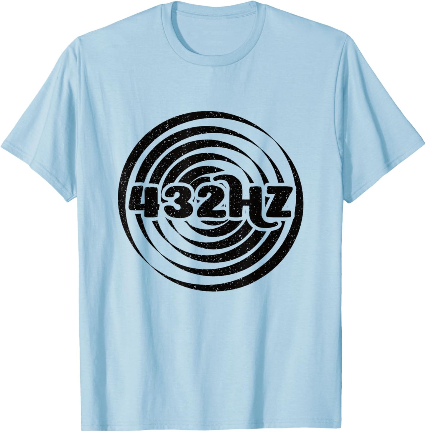 432 Hz Sacred Frequency Hertz Pi, Spiritual Tune With Nature T-Shirt - T-Shirt | Light Blue