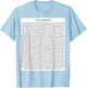 7 Day Creation Black Print T-Shirt - T-Shirt | Light Blue