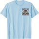 Joshua Tree Vintage Distressed Front and Back T-Shirt - T-Shirt | Light Blue