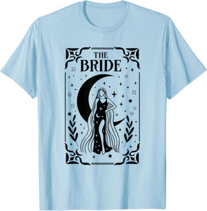 The Bride Coven Gothic Bachelorette Bridal Party Bach Crew T-Shirt - T-Shirt | Light Blue